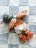 Mallard Duck Snuggler Lovey | Handmade Crochet Duck