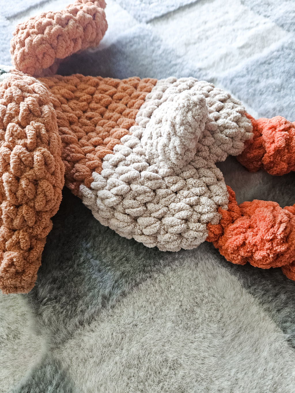 Mallard Duck Snuggler Lovey | Handmade Crochet Duck