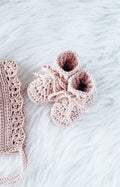 Crochet Baby Booties | Handmade Baby Shoes | Newborn–12 Months