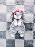 Personalized Bunny Lovey | Handmade Crochet Bunny for Babies & Toddlers
