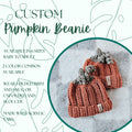 Crochet Pumpkin Hat | Handmade Fall Hat for Babies, Kids & Adults