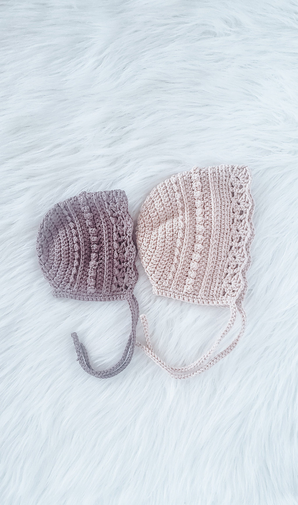 Crochet Baby Bonnet | Vintage-Inspired Handmade Bonnet | 0–12 Months