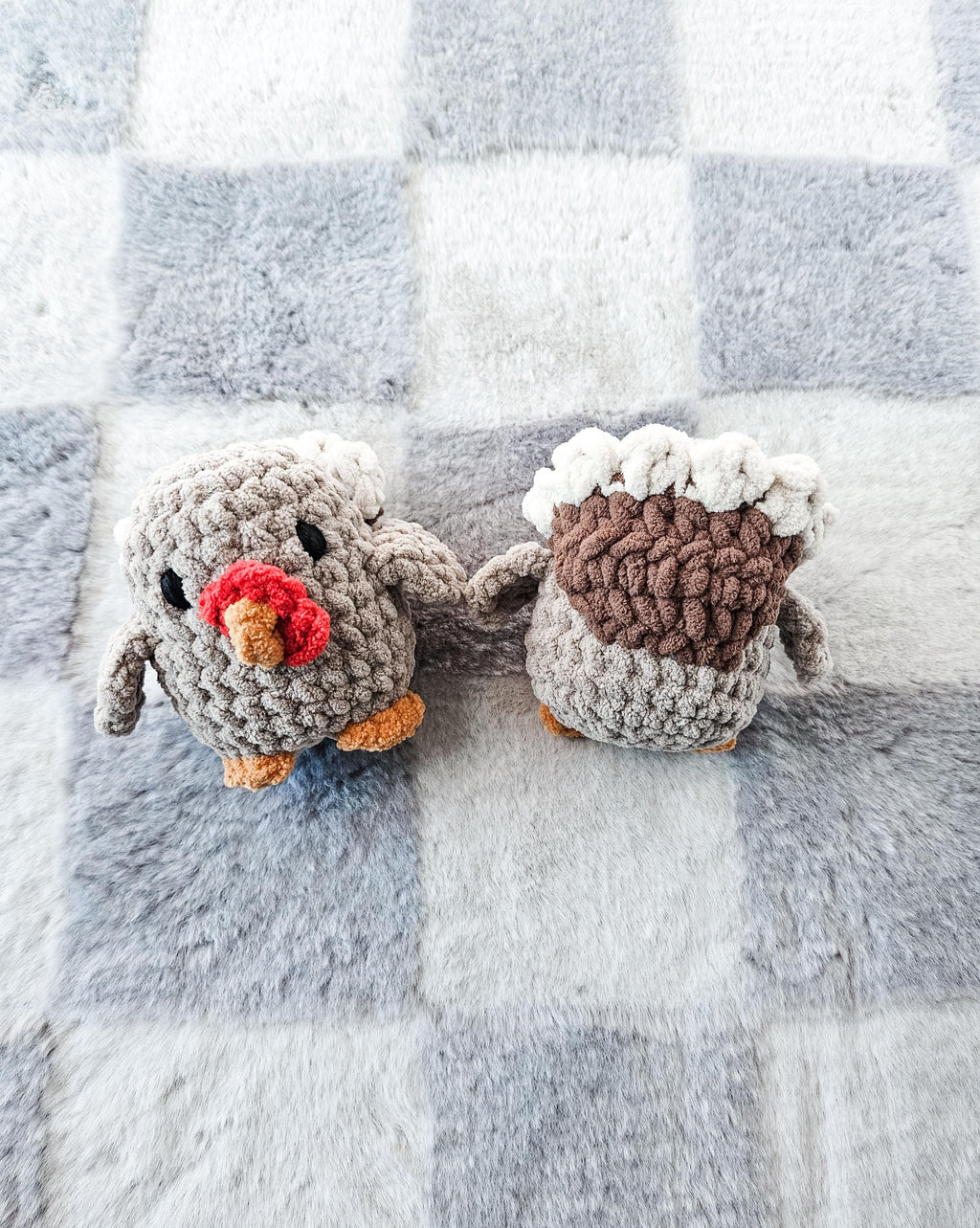 Crochet Turkey Plushie | Handmade Thanksgiving & Fall Decor
