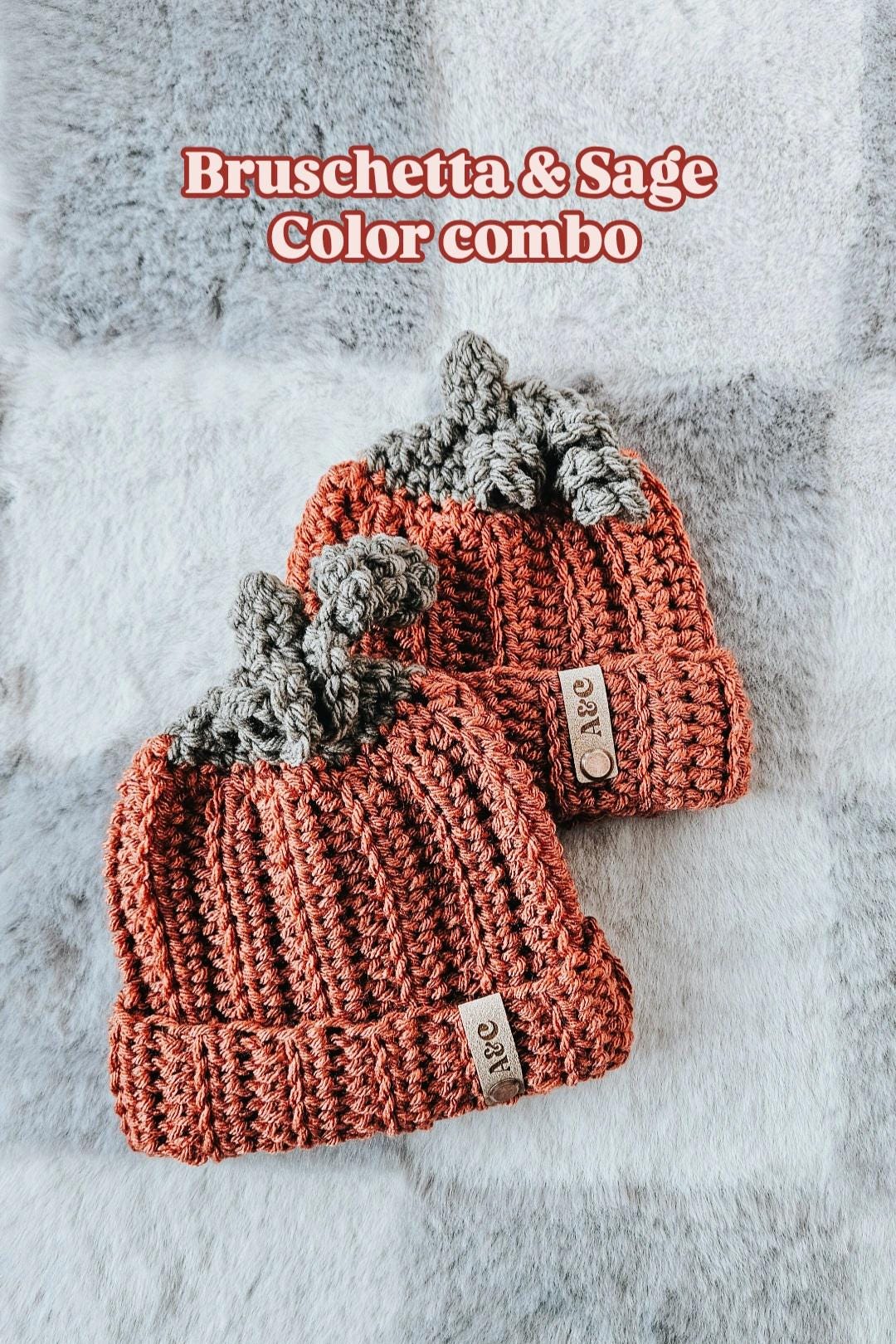 Crochet Pumpkin Hat | Handmade Fall Hat for Babies, Kids & Adults
